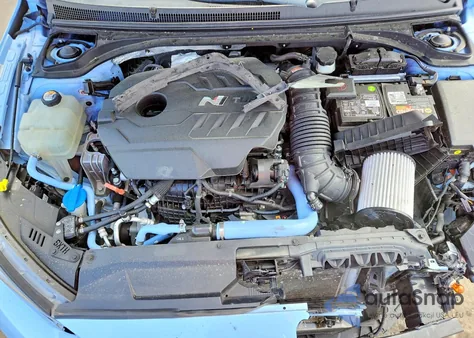 2020 Hyundai Veloster N from USA, damaged, VIN KMHT36AHXLU006358